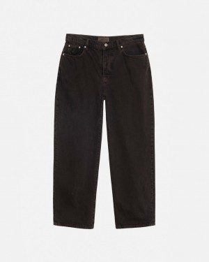 Pantalon Stussy Big Ol' Jean Denim Hombre Negras Chile | FUL-2990