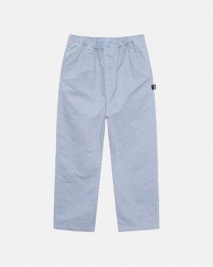 Pantalon Stussy Brushed Beach Pant Hombre Azules Chile | GPE-6410