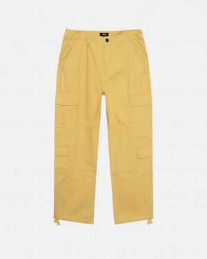 Pantalon Stussy Ripstop Surplus Cargo Hombre Amarillo Chile | SVH-8372