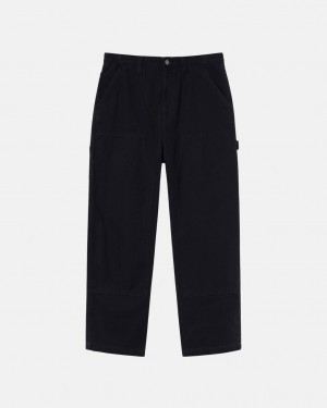 Pantalon Stussy Trabajo Pant Lona Mujer Negras Chile | NOZ-0740