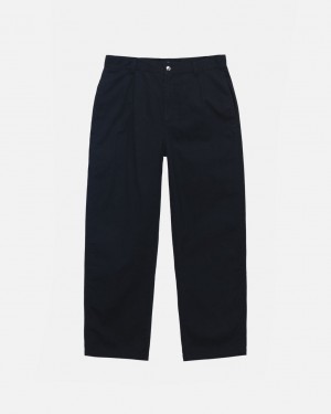 Pantalon Stussy Workgear Trouser Twill Hombre Negras Chile | URM-1163