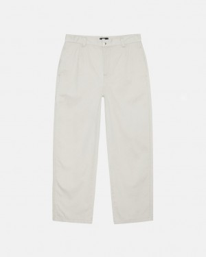 Pantalon Stussy Workgear Trouser Twill Hombre Blancas Chile | MEA-8916