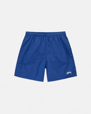 Short Stussy Agua Corta Stock Hombre Azules Chile | QSU-3450