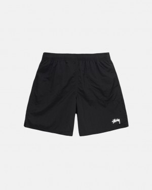 Short Stussy Agua Corta Stock Hombre Negras Chile | HDJ-4958