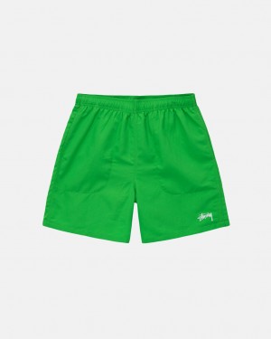 Short Stussy Agua Corta Stock Hombre Verde Chile | CRO-9983