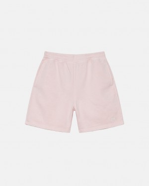 Short Stussy Overdyed Stock Logo Corta Hombre Rosas Chile | QYH-6271