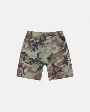 Short Stussy Ripstop Cargo Beach Corta Hombre Camuflaje Chile | LPP-4909