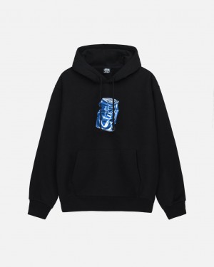 Sudadera con Capucha Stussy Soda Can Hoodie Hombre Negras Chile | BTN-3368