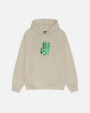 Sudadera con Capucha Stussy Soda Can Hoodie Hombre Kaki Chile | PUC-1864