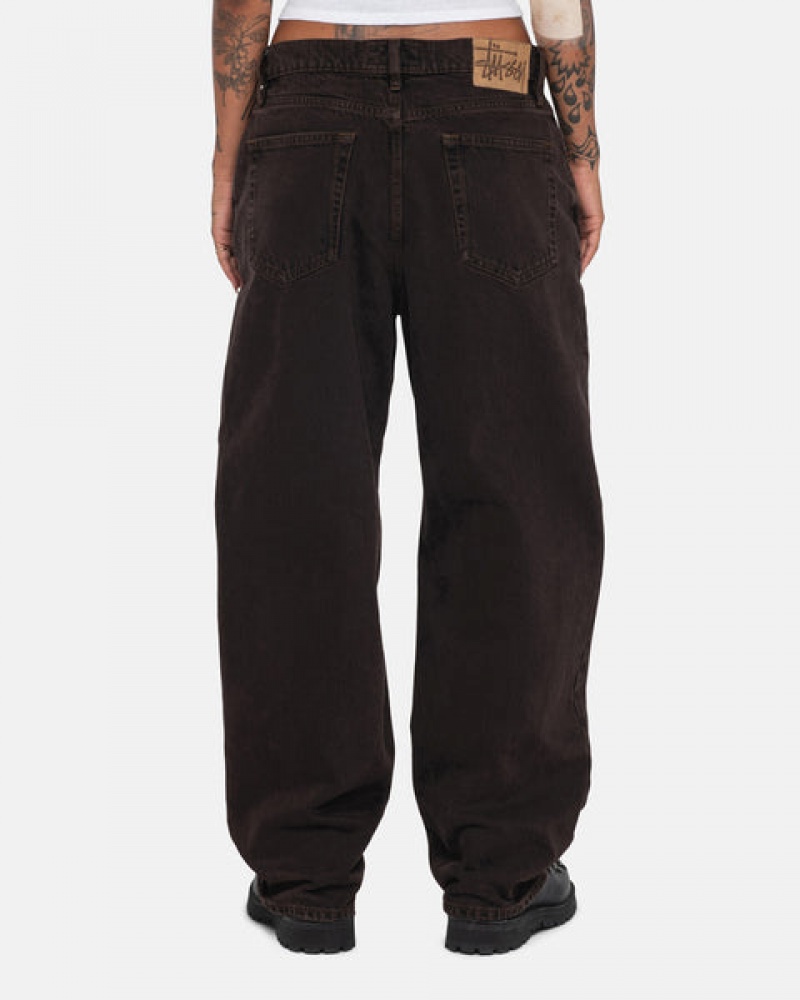 Pantalon Stussy Big Ol' Jean Denim Hombre Negras Chile | FUL-2990