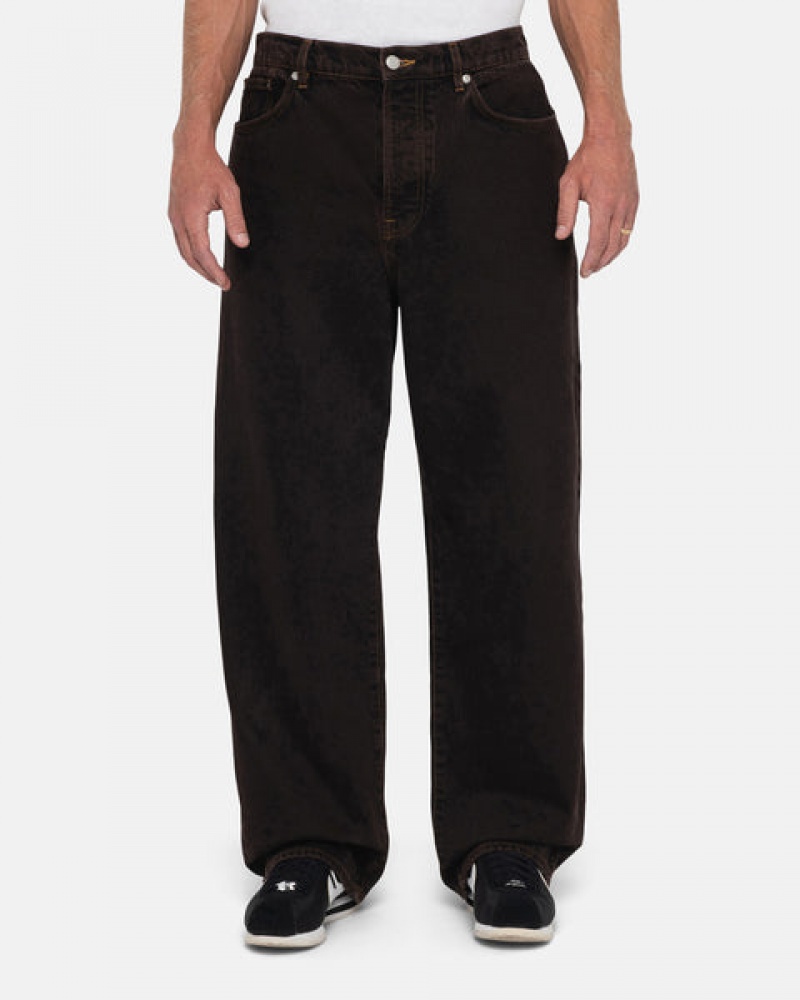 Pantalon Stussy Big Ol' Jean Denim Hombre Negras Chile | FUL-2990