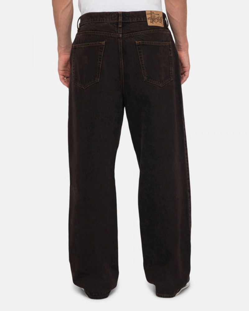 Pantalon Stussy Big Ol' Jean Denim Mujer Negras Chile | NGP-4601