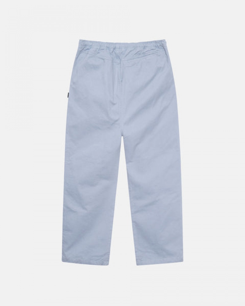 Pantalon Stussy Brushed Beach Pant Mujer Azules Chile | JSM-7620