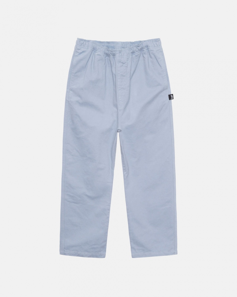 Pantalon Stussy Brushed Beach Pant Mujer Azules Chile | JSM-7620