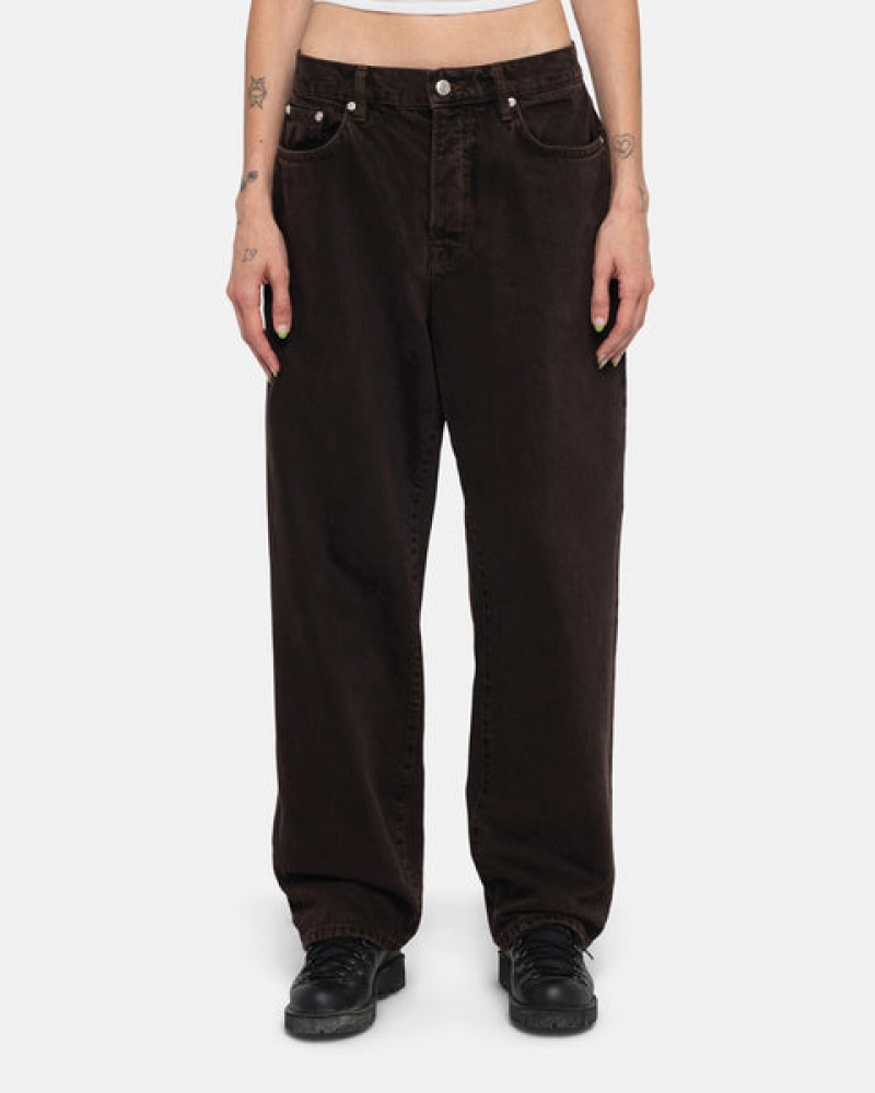 Pantalon Stussy Classic Jean Denim Hombre Negras Chile | WFC-0695