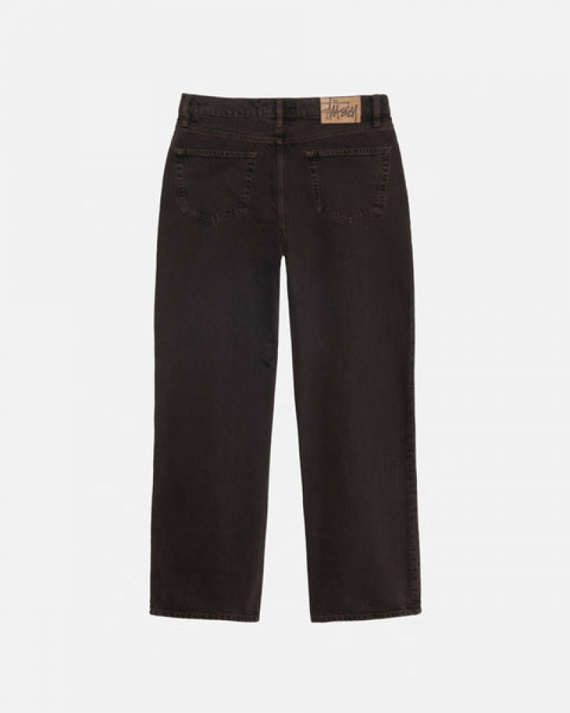 Pantalon Stussy Classic Jean Denim Hombre Negras Chile | WFC-0695