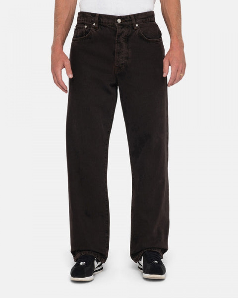 Pantalon Stussy Classic Jean Denim Hombre Negras Chile | WFC-0695