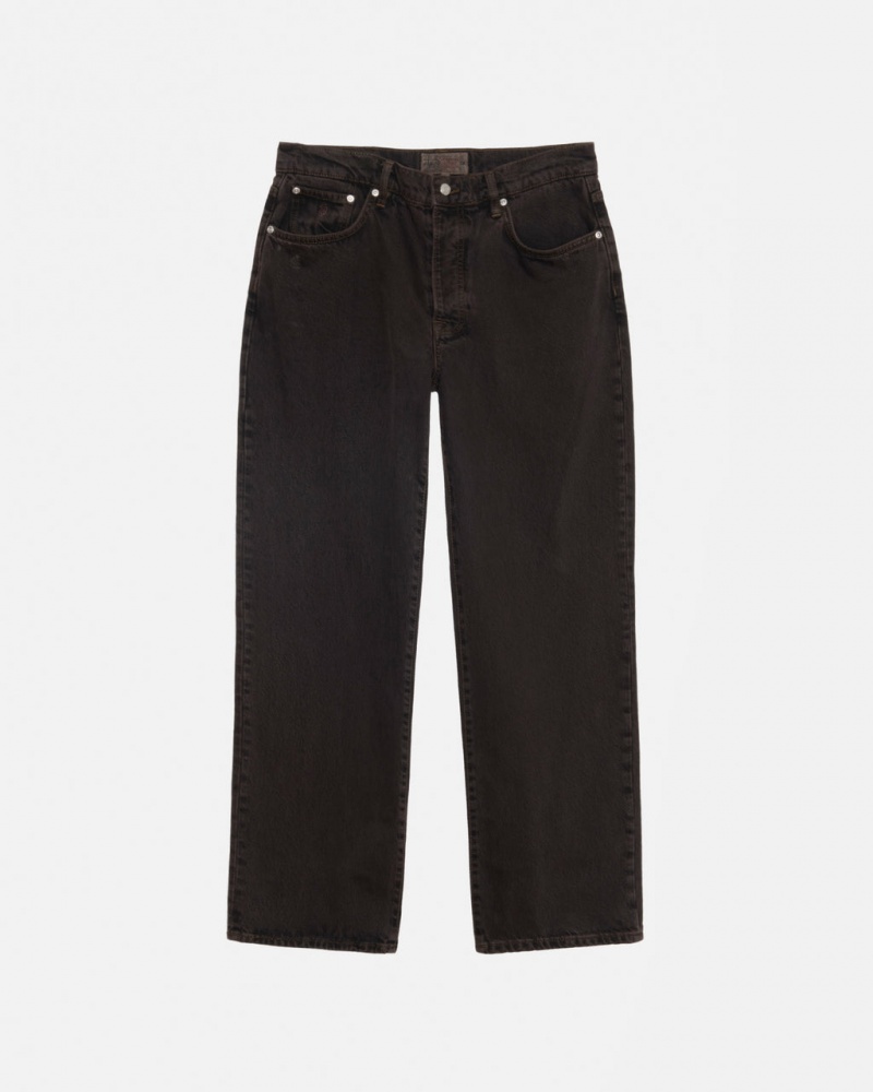 Pantalon Stussy Classic Jean Denim Hombre Negras Chile | WFC-0695