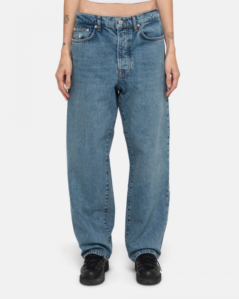 Pantalon Stussy Classic Jean Denim Hombre Azules Chile | UEK-2718