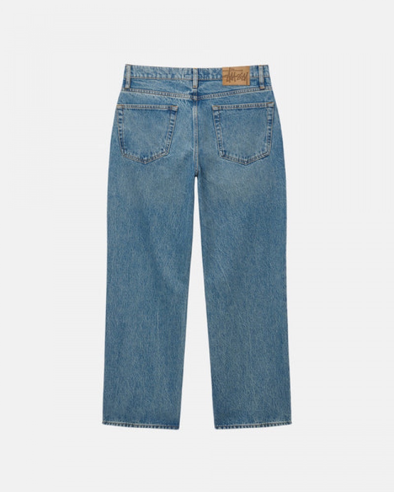 Pantalon Stussy Classic Jean Denim Hombre Azules Chile | UEK-2718