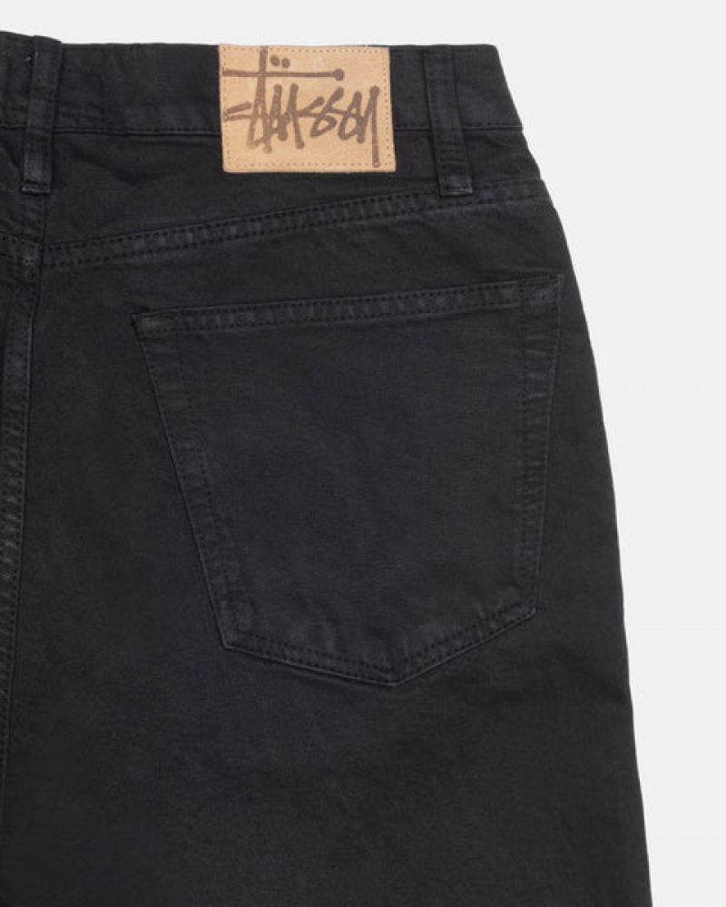 Pantalon Stussy Classic Jean Overdyed Hombre Negras Chile | KIK-8305