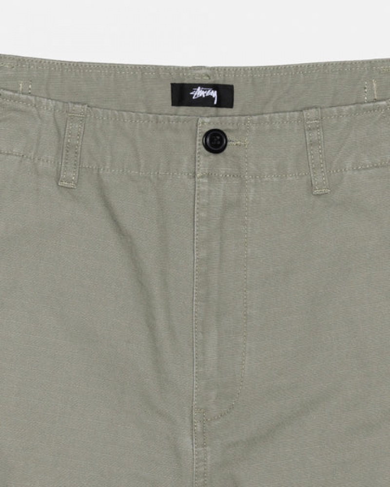 Pantalon Stussy Surplus Cargo Ripstop Hombre Verde Oliva Chile | SXY-8252