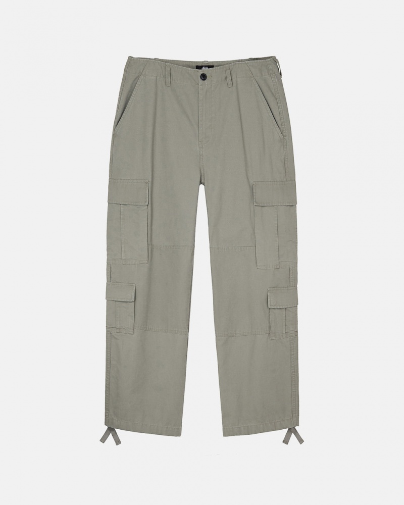 Pantalon Stussy Surplus Cargo Ripstop Hombre Verde Oliva Chile | SXY-8252