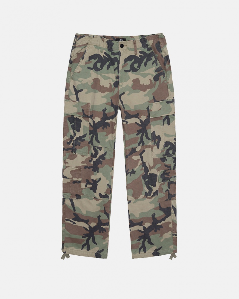 Pantalon Stussy Surplus Cargo Ripstop Mujer Camuflaje Chile | JRE-4062