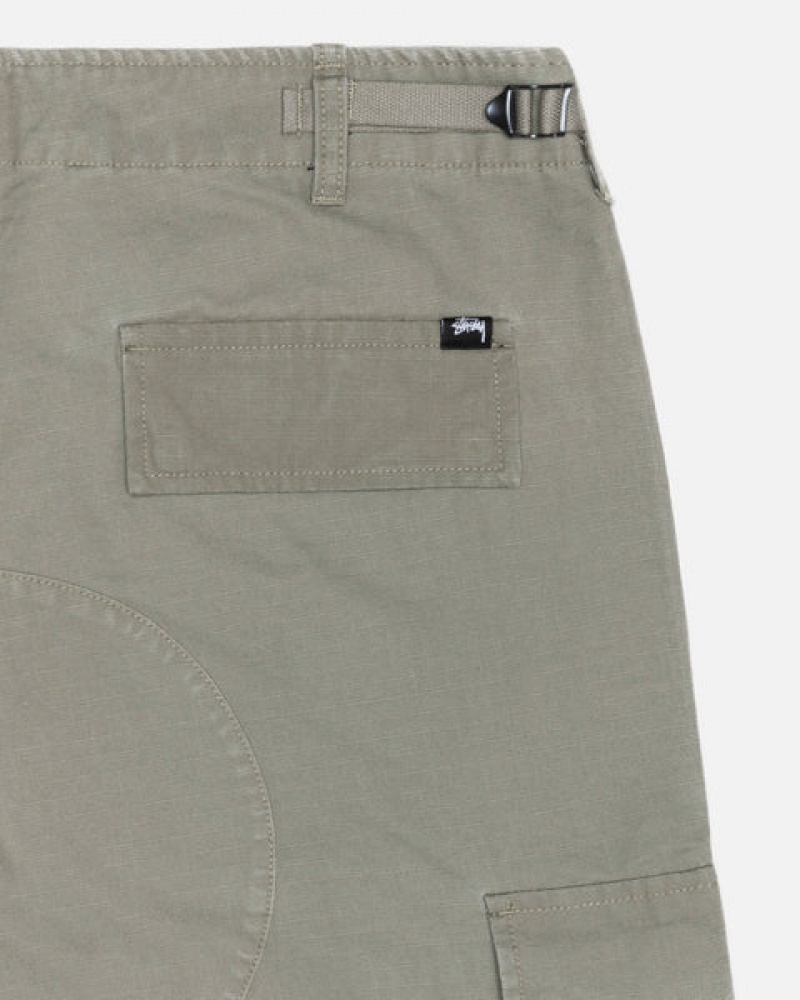 Pantalon Stussy Surplus Cargo Ripstop Mujer Verde Oliva Chile | LED-1351