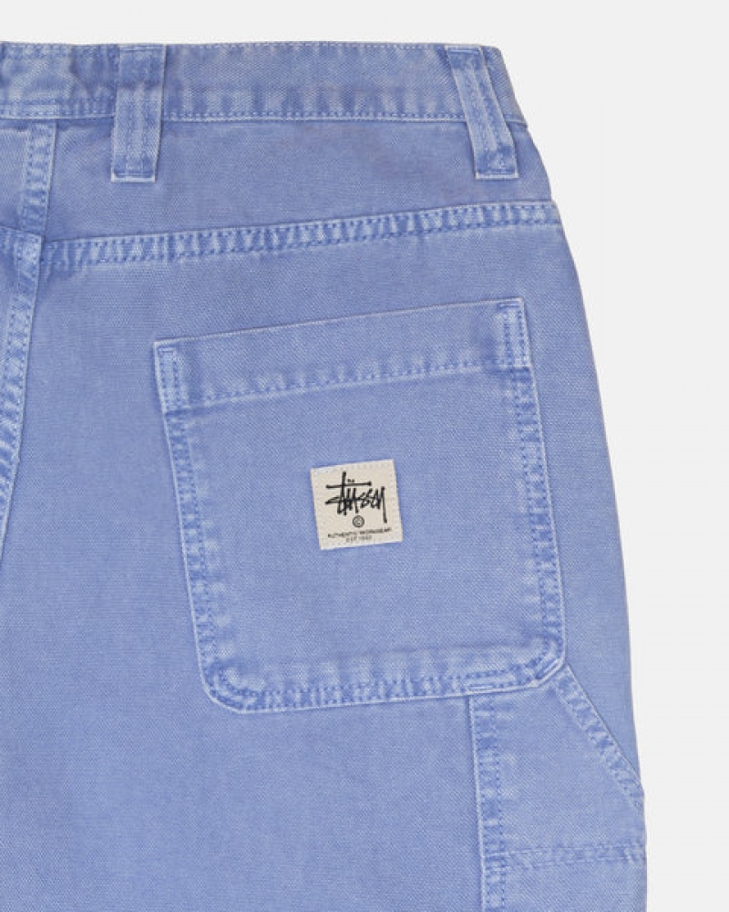 Pantalon Stussy Trabajo Pant Lona Hombre Moradas Chile | YNE-6633