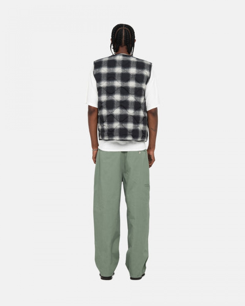 Pantalon Stussy Workgear Trouser Twill Hombre Verde Chile | UIX-4456