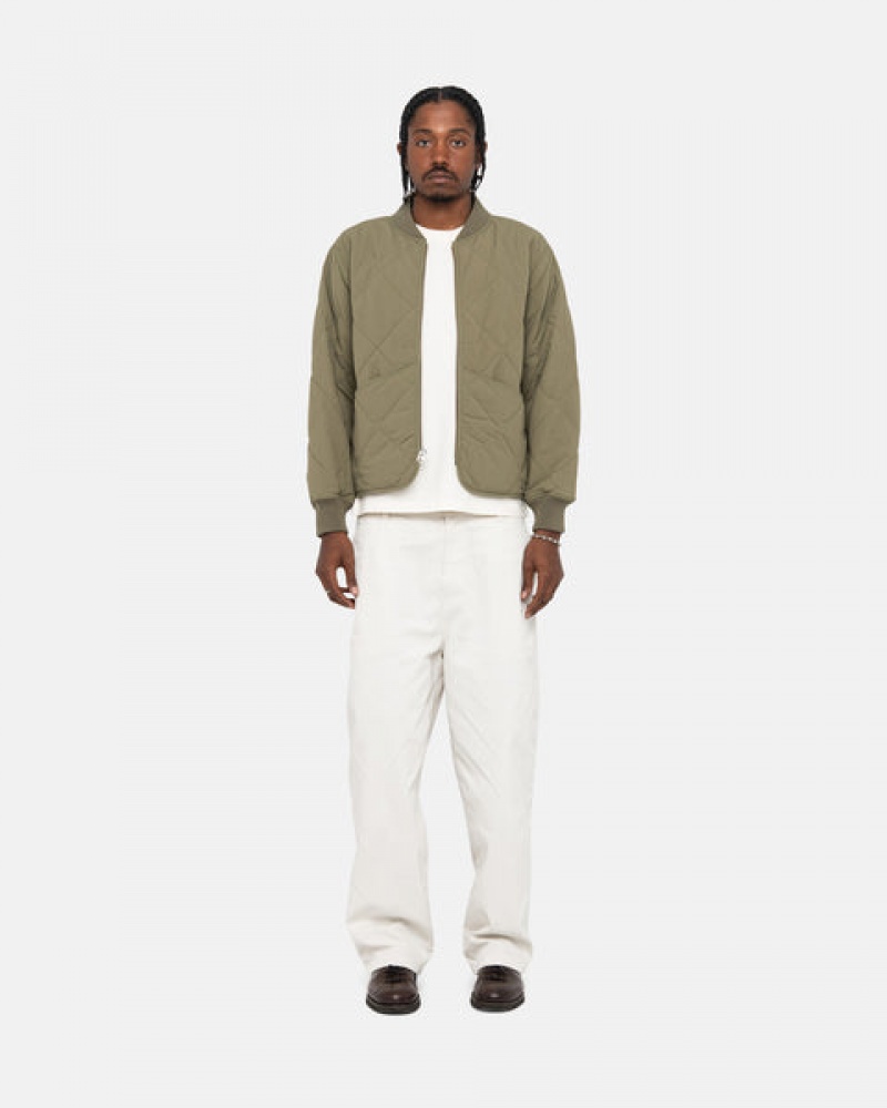 Pantalon Stussy Workgear Trouser Twill Hombre Blancas Chile | MEA-8916