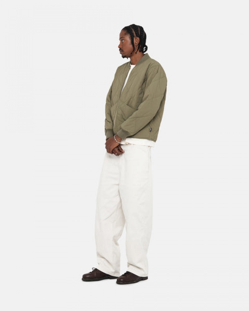 Pantalon Stussy Workgear Trouser Twill Hombre Blancas Chile | MEA-8916