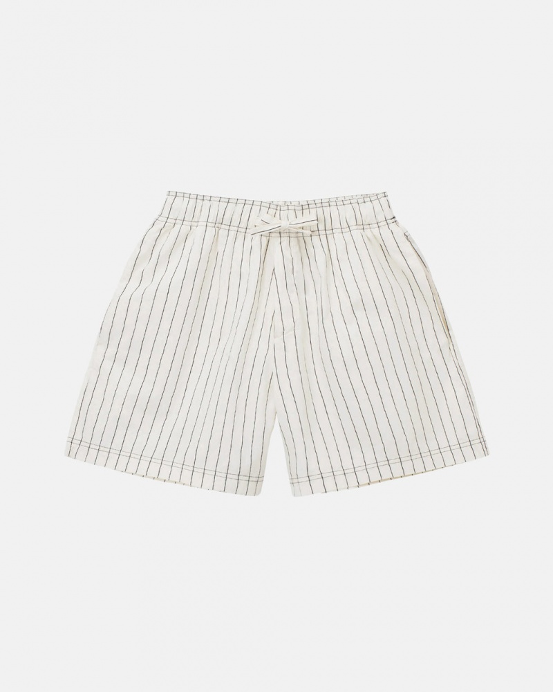 Short Stussy Tekla Poplin Pyjama Shorts Mujer Beige Chile | FPT-1325