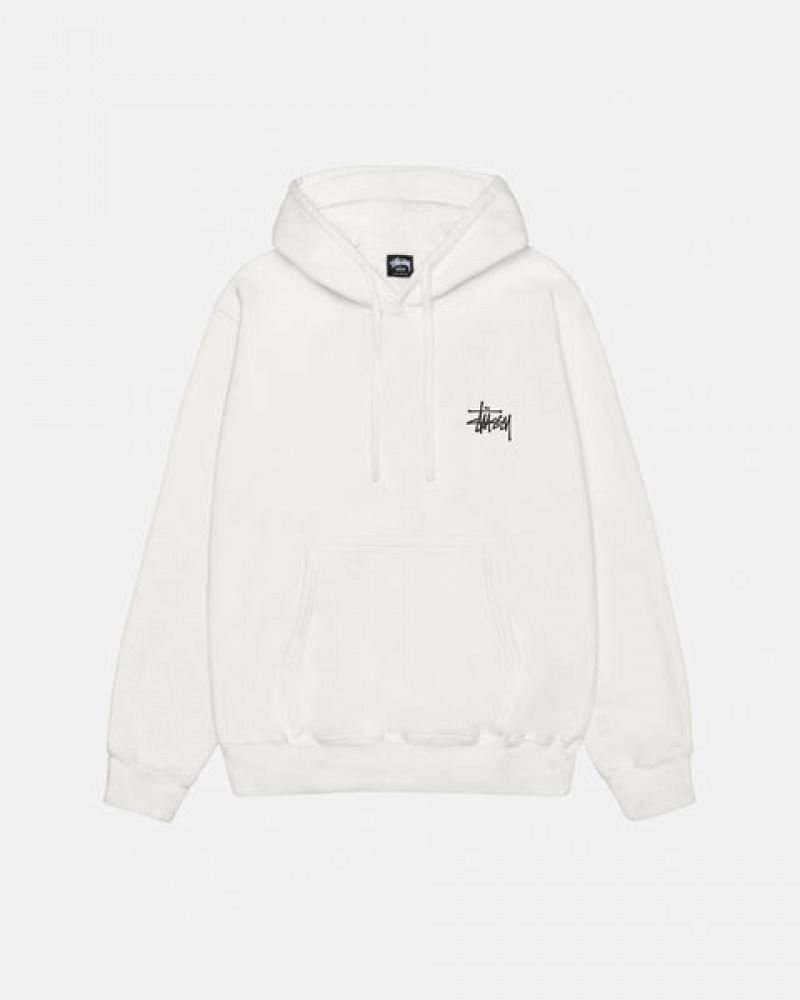 Sudadera con Capucha Stussy Basic Stussy Hoodie Pigment Dyed Hombre Beige Chile | DLK-8324